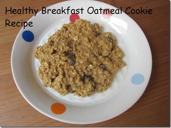 easy healthy oatmeal cookie recipe 