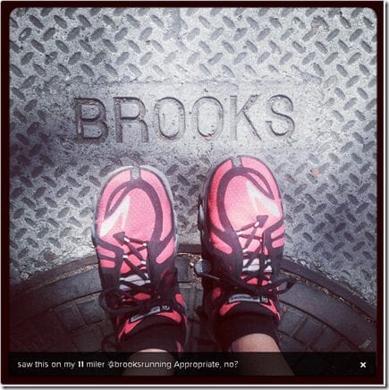 brooks pure flow pink running shoes