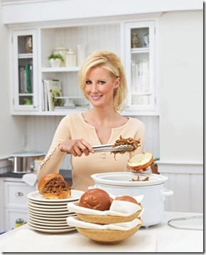 sandra lee in the kitchen