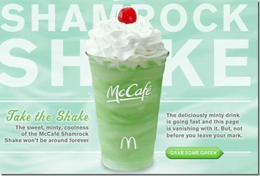 shamrock shake