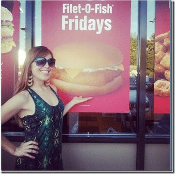 what she order fish fillet