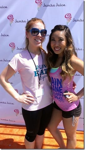 blogilates in santa monica jamba juice event