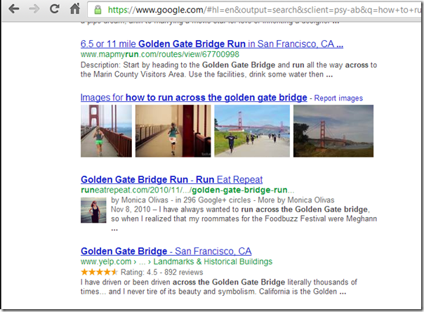 How to run across Golden Gate Bridge