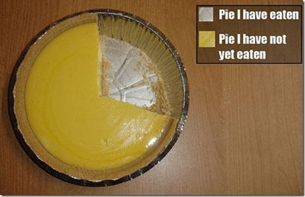 pie chart literally