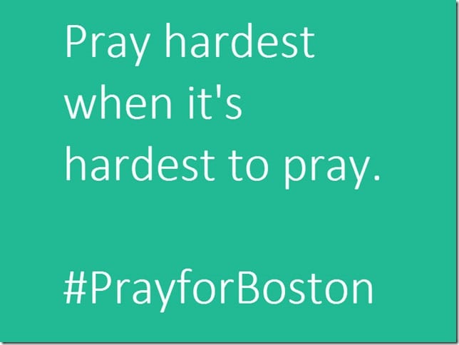 pray for boston marathon