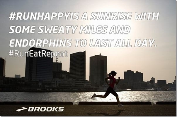 run happy is endorphins
