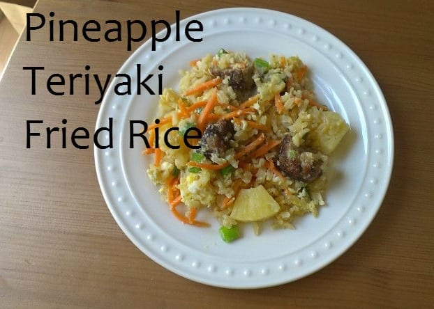 Teriyaki Pineapple Fried Rice