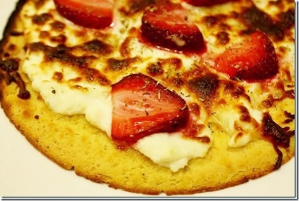strawberry pizza