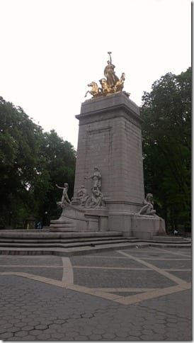 columbus circle central park run