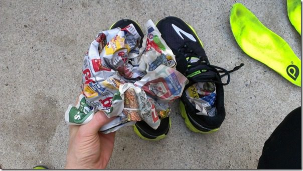 how to wash running shoes