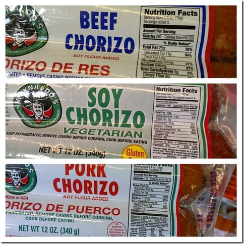 pick a chorizo