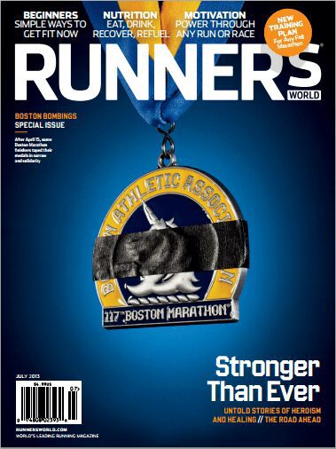 Five Fun Friday Fings–Runners World Boston Marathon Cover