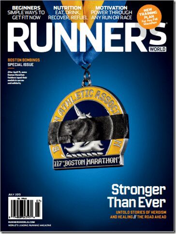 runners world cover boston marathon