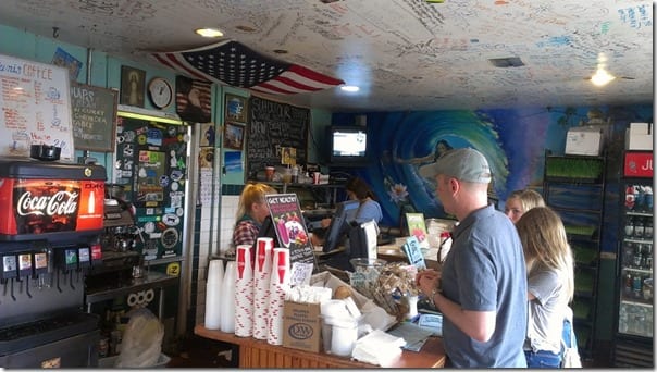 Swami’s Café in Oceanside. 