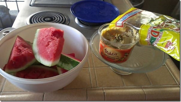 watermelon and hummus but not watermelon hummus