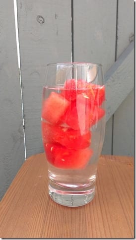 watermelon ice cubes