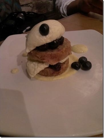 gluten free blueberry shortcake