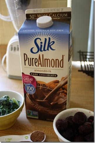 silk pure almond chocolate milk