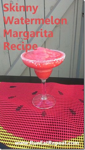 Skinny Watermelon Margarita Recipe 