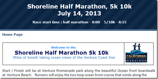 shoreline half marathon