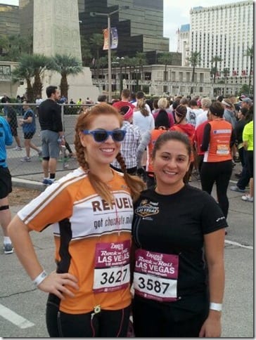 las vegas marathon race with susan