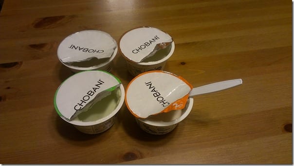 new chobani yogurts