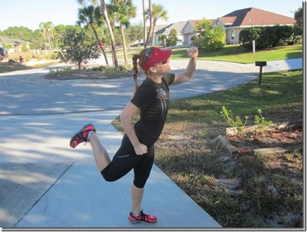 runner pose in florida