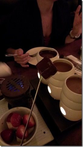 Max brenner chocolate fondue