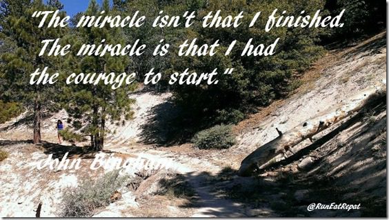 Running Motivation courage to start quote