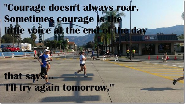 courage doesn't always roar quote 