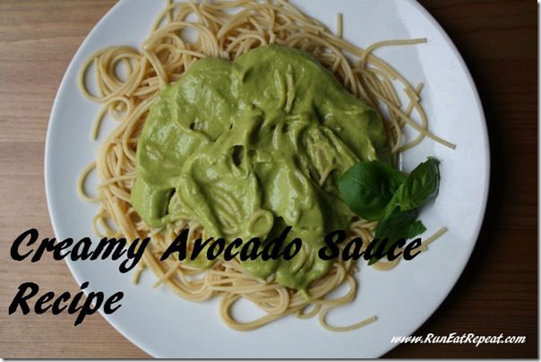 creamy avocado sauce recipe