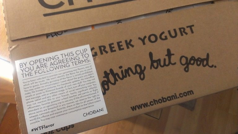 NEW Top Secret Chobani Yogurt Flavors – Giveaway
