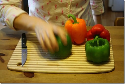 getting bell pepper seeds out