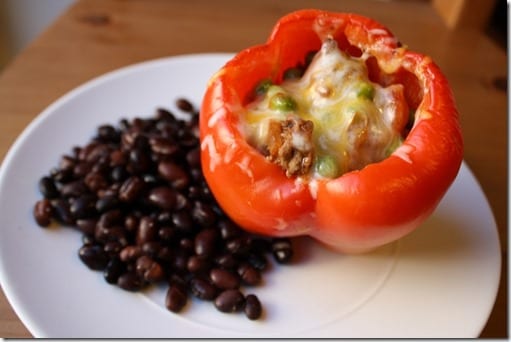 healthy stuffed bell peppers recipe
