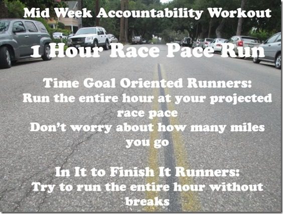 mid-week run new york city marathon training