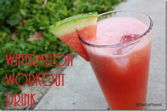 watermelon recovery drink recipe for runners