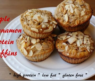 Apple Cinnamon Protein Muffins Recipe