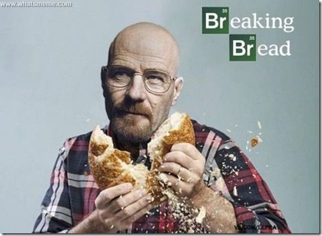 breaking bread meme