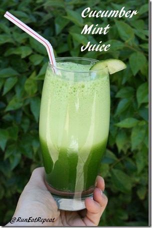 cucumber mint juice recipe