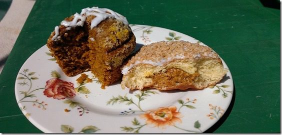 dunkin donuts pumpkin muffin and donut (800x450)