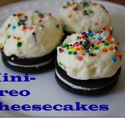 Mini-Oreo Cheesecakes Recipe