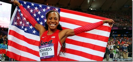 sanya richards ross gold medal