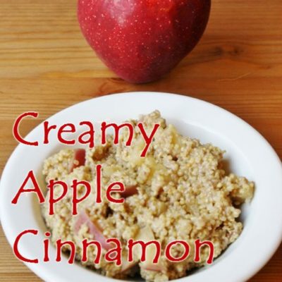 Creamy Apple Cinnamon Quinoa Recipe