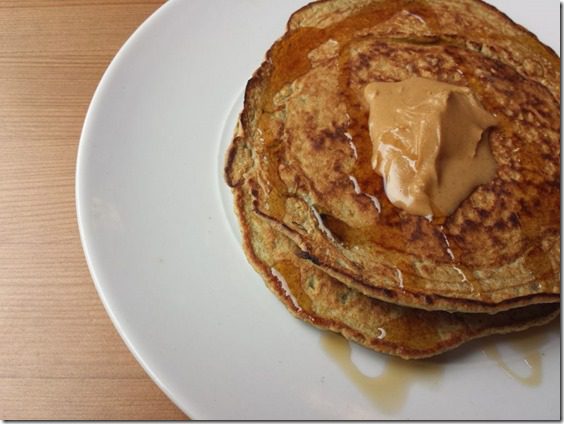 healthy Holiday Spice Protein Pancakes Recipe