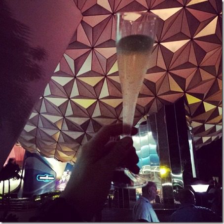 champagne at epcot