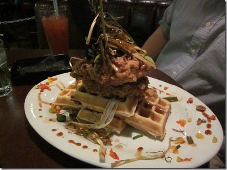 chicken and waffles hash house