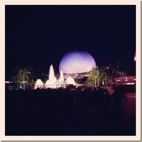 epcot at night