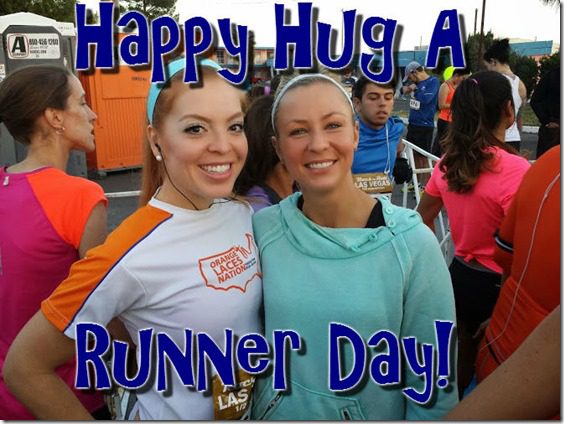 hug a runner day