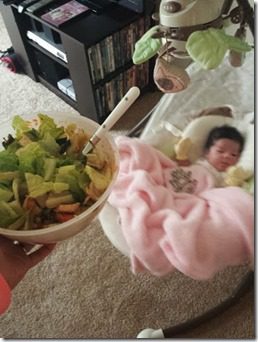 salad and a baby (342x456)