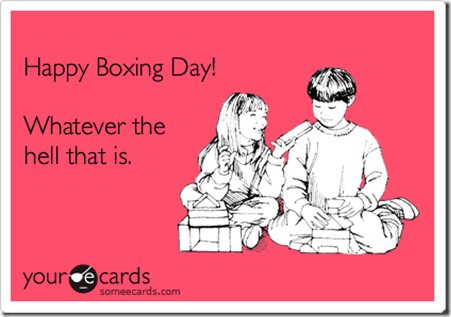 boxing day